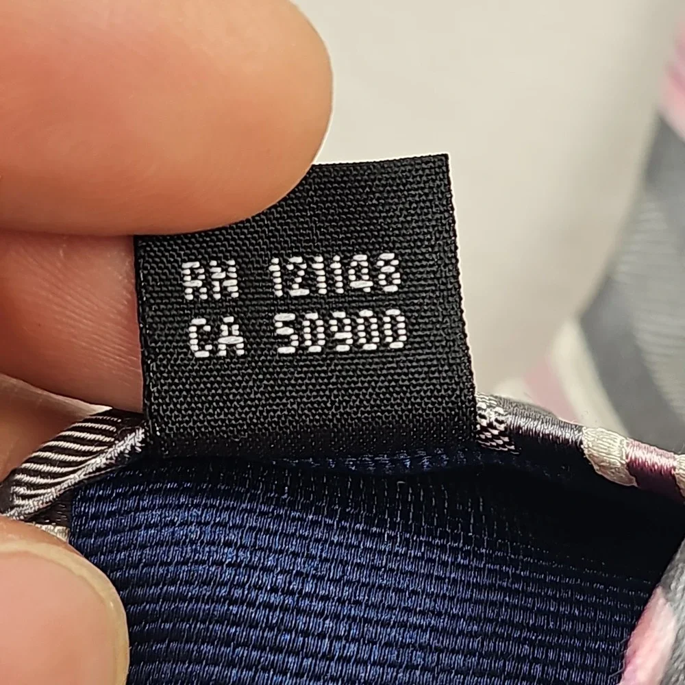 Michael Kors 100% Silk Striped Men's Tie Gray Pink Office Preppy